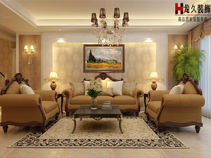 220平米普通户型欧式风格家装装修图片设计-六安齐装网装修效果图