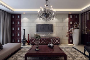 安阳万达135平中式韵味装修，大包10万打造典雅生活空间